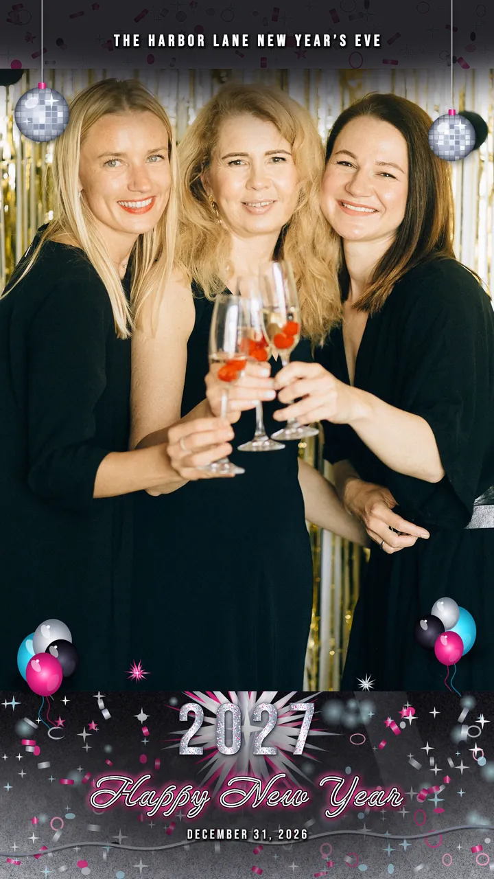 Disco Glam, GIF and boomerang overlay, portrait