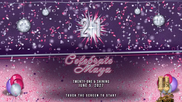 Disco Twenty-One, Welcome screen