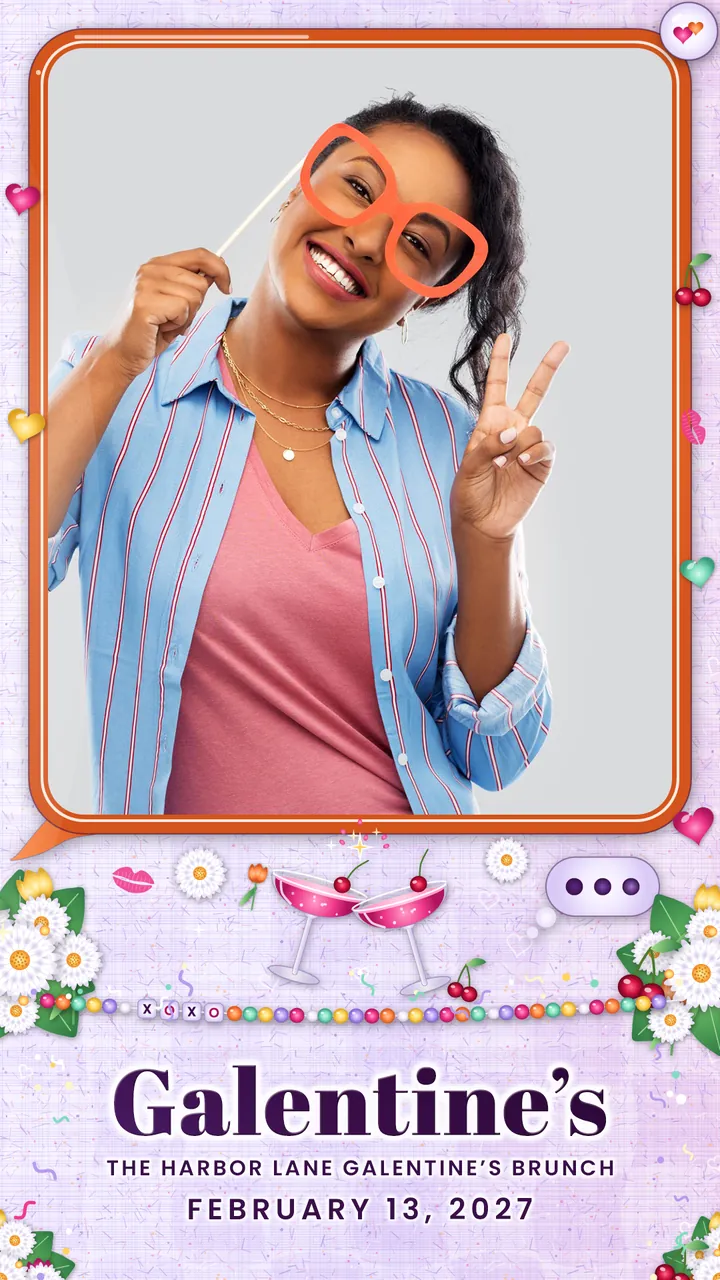 Group Chat, GIF and boomerang overlay, portrait