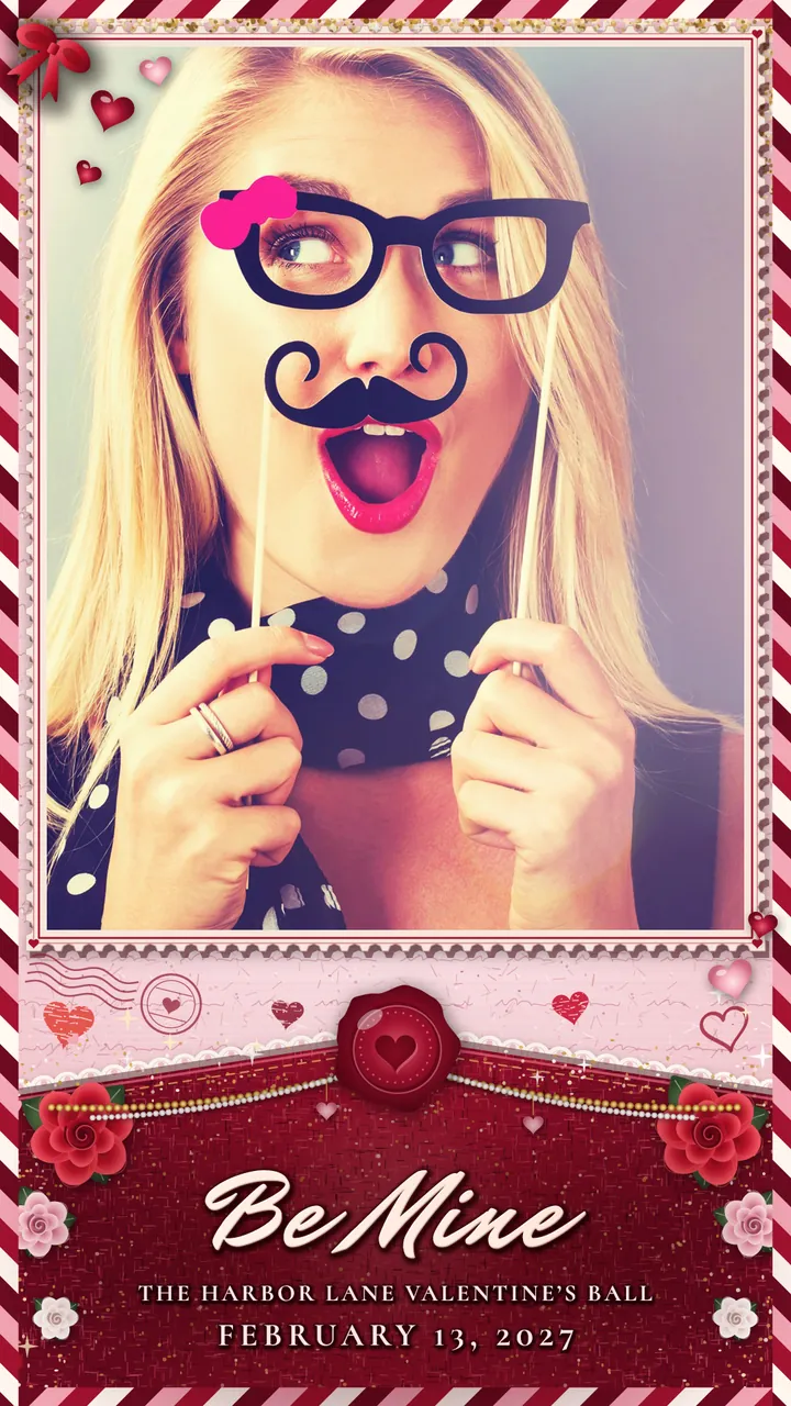 Love Letters, GIF and boomerang overlay, portrait