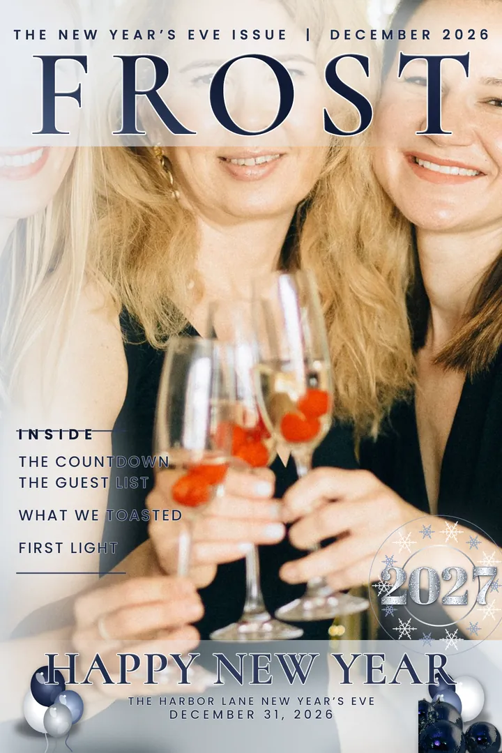 Silver Frost, Magazine cover, 4x6 portrait